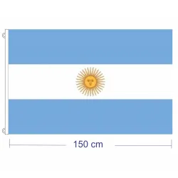 Bandera Argentina Poliester 150-90