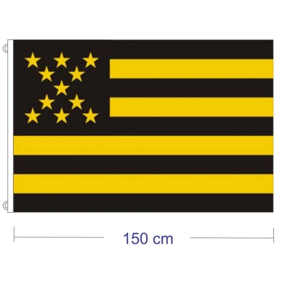 Bandera Poliester 150 Club A. Peñarol