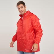Campera Impermeable Rojo
