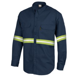 Camisa De Trabajo Ref. Azul