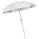Sombrilla 180 Cm Poliester Blanco Sombrilla 180 Cm Poliester Blanco