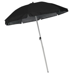 Sombrilla 180 Cm Poliester Negro