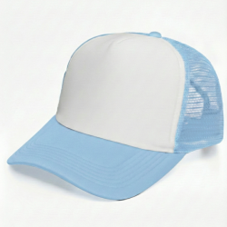 Gorro Trucker 5003 Bco/Celeste