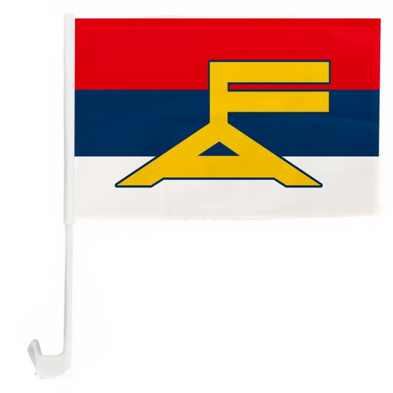 Bandera Auto Frente Bandera Auto Frente
