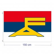 Bandera Frente Amplio Poliester 150-90