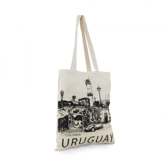 Bolso Algodon Line Art 05 38x42cm Colonia Bolso Algodon Line Art 05 38x42cm Colonia