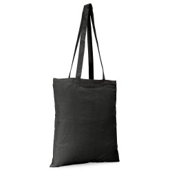 Bolsa de algodon YU169 38x42cm Negro