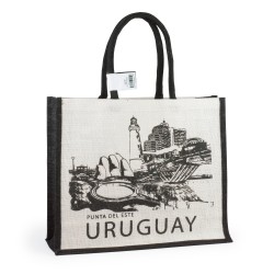 Bolso Yute Line Art 171 Punta del Este Bolso Yute Line Art 171 Punta del Este