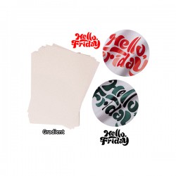 Papel Transfer DTF Otter Pro Degradado A3 100H Papel Transfer DTF Otter Pro Degradado A3 100H
