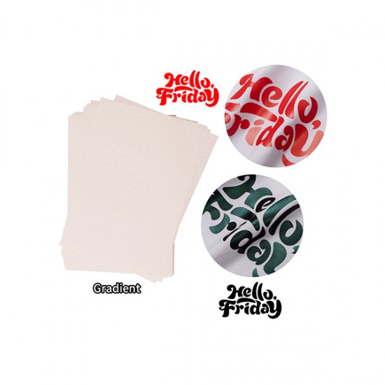 Papel Transfer DTF Otter Pro Degradado A3 100H Papel Transfer DTF Otter Pro Degradado A3 100H