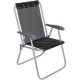 Silla Alta Bel Aluminio Comfort Negro