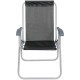Silla Alta Bel Aluminio Comfort Negro