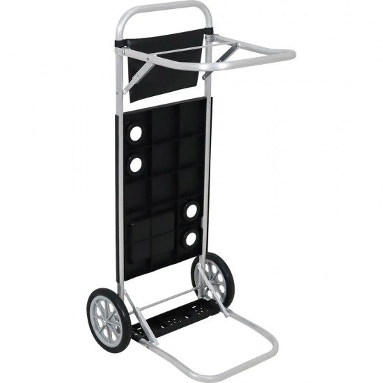 Carro Bel Mesa Playero Plegable Negro