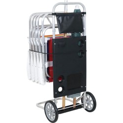 Carro Bel Mesa Playero Plegable Negro