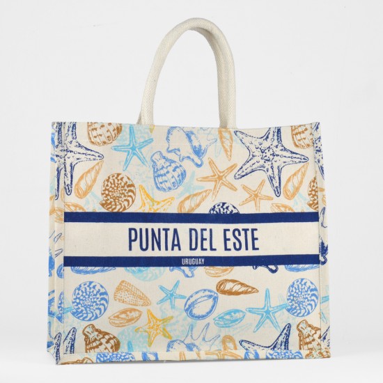 Bolso Yute Canva 182 42x36x15cm Pun. del Este