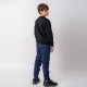Buzo Niño Felpa SW Negro