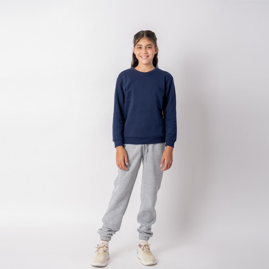 Buzo Niño Felpa SW azul