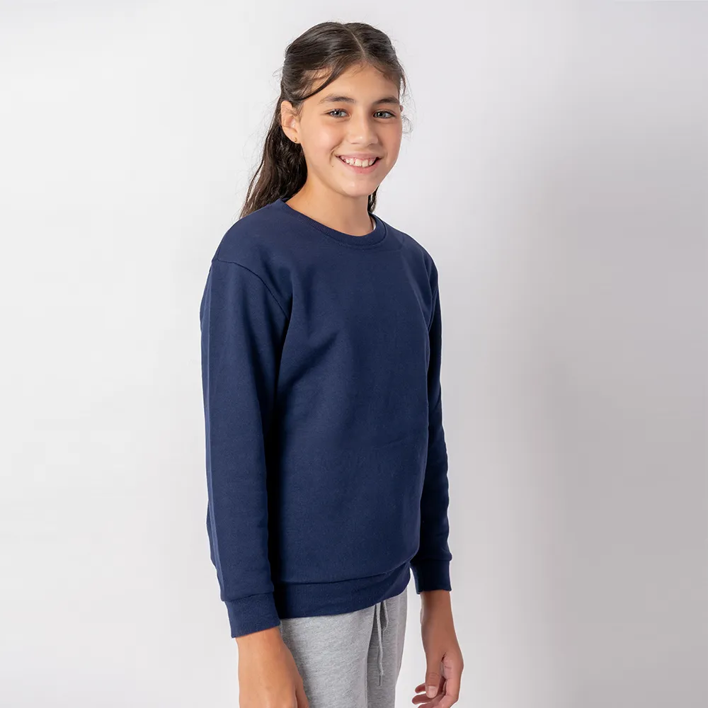 Buzo Niño Felpa SW azul