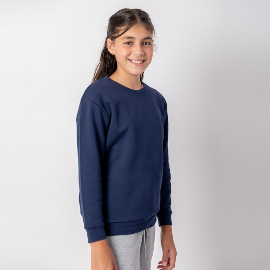 Buzo Niño Felpa SW azul