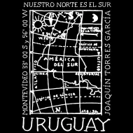 Camiseta Mapa Nuevo Negra
