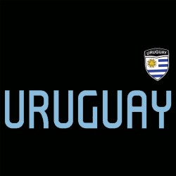 Camiseta URUGUAY escudo negro Camiseta URUGUAY escudo negro