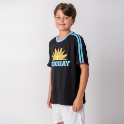 Camiseta Sol Uy Jr Negro