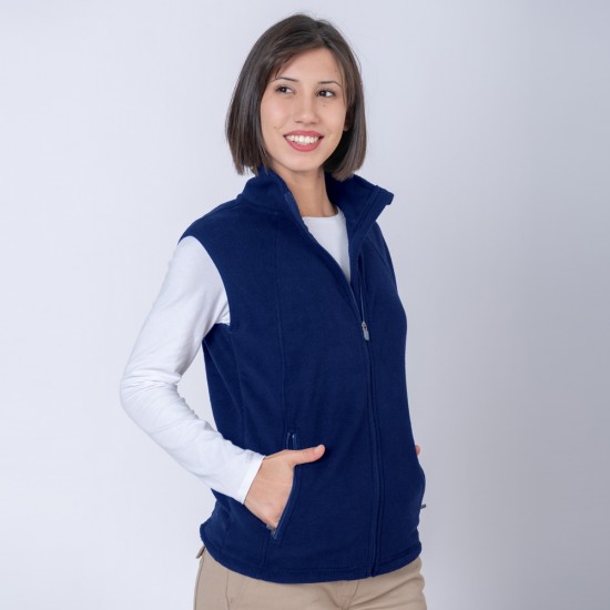 Chaleco Polar Dama SW Azul Chaleco Polar Dama SW Azul