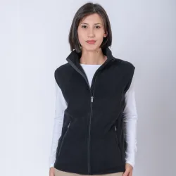 Chaleco Polar Dama SW Negro