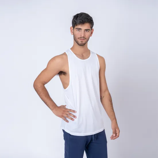 Musculosa 100% Dry Blanco