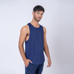 Musculosa 100% Dry Azul Marino
