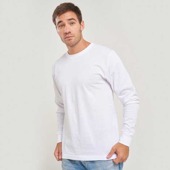 Camiseta de algodón de manga larga