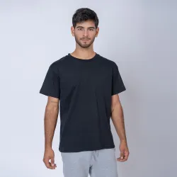 Camiseta Algodon Premium Negra