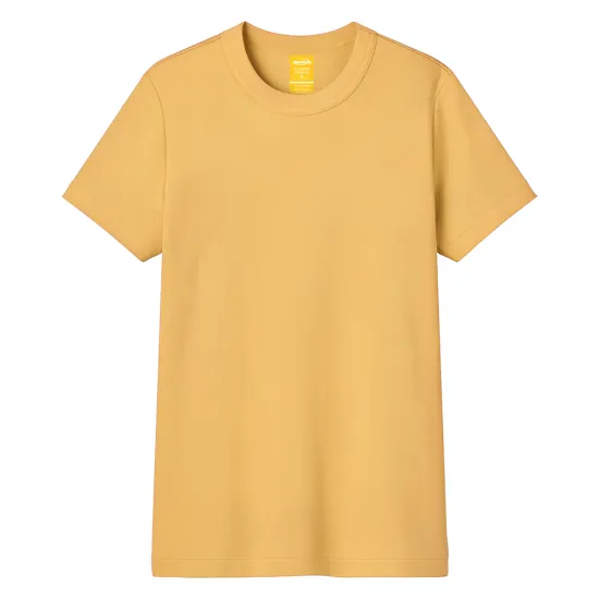 Camiseta Algodon Premium Amarilla Camiseta Algodon Premium Amarilla