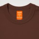 Camiseta algodon premium marron