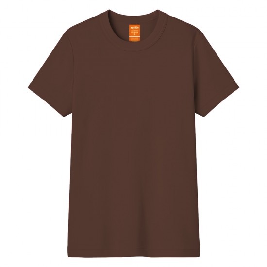 Camiseta algodon premium marron