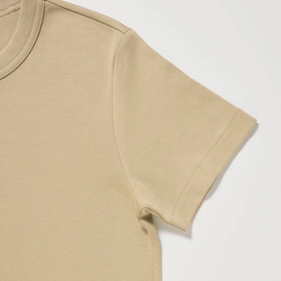 Camiseta algodon premium beige