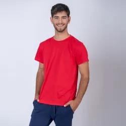 Camiseta Básica PolyCotton Roja