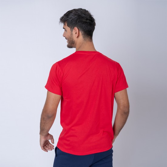 Camiseta Básica PolyCotton Roja