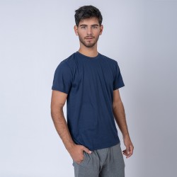 Camiseta Básica PolyCotton Azul Marino