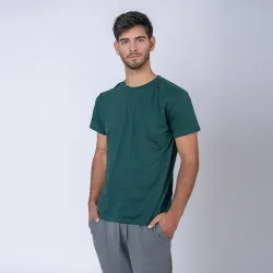 Camiseta Básica PolyCotton Verde Irlandés
