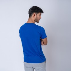 Camiseta Básica PolyCotton Azul francia