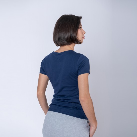 Camiseta Fashion Azul Marino