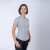 Camiseta Fashion Gris Melange