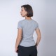 Camiseta Fashion Gris Melange