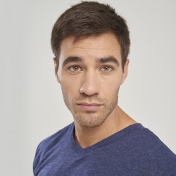 Camiseta Slim Azul Camiseta Slim Azul