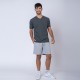 Camiseta Slim Negro Melange