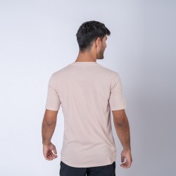 Camiseta slim TC 170gr rosa sepia