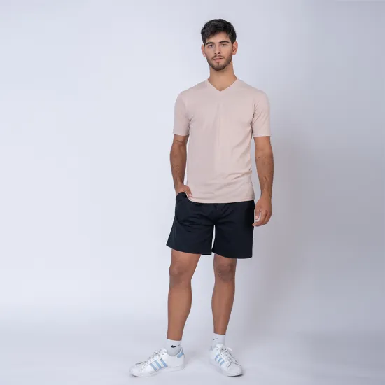 Camiseta slim TC 170gr rosa sepia