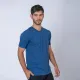Camiseta slim TC 170gr azul piedra