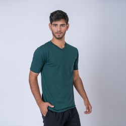 Camiseta slim TC 170gr verde